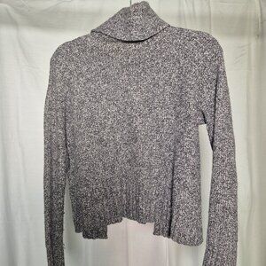 Madewell Knit Sweater Women's Small Grey With Semi Open Back Detail